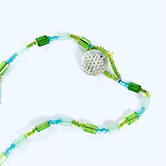 Artisan Crafted Sweet Sparkling Cactus Necklace - Picture 7 of 9